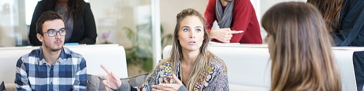 An active listener is someone who focuses their full attention on the speaker.